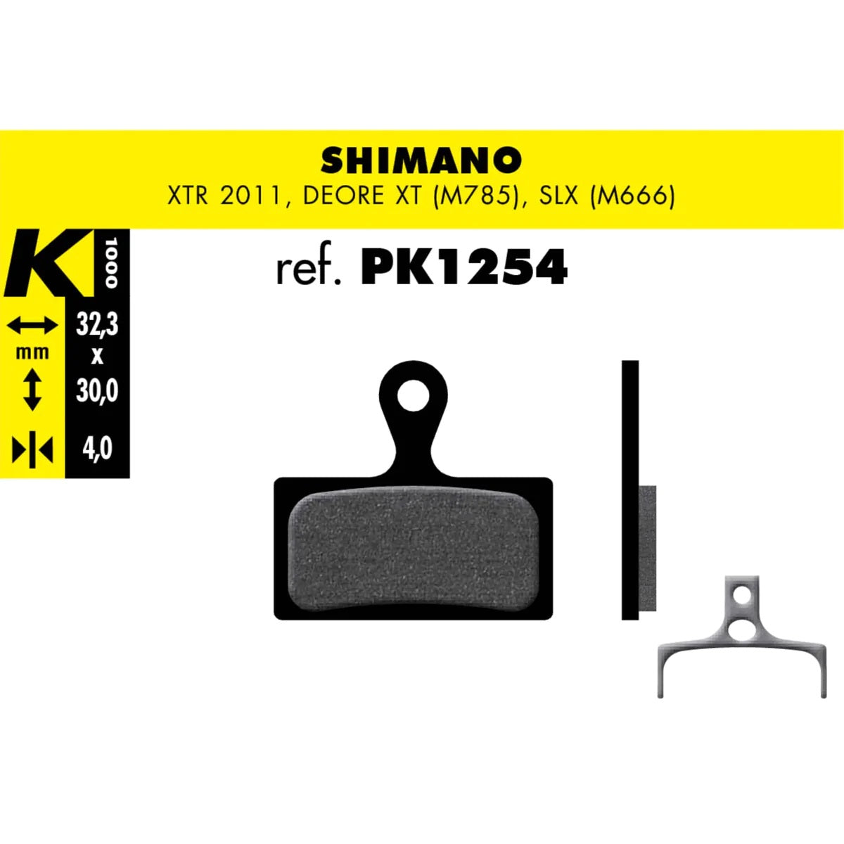 Shimano Pastillas de freno para XTR M9120, XT M8120, SLX M7120 - Purebike
