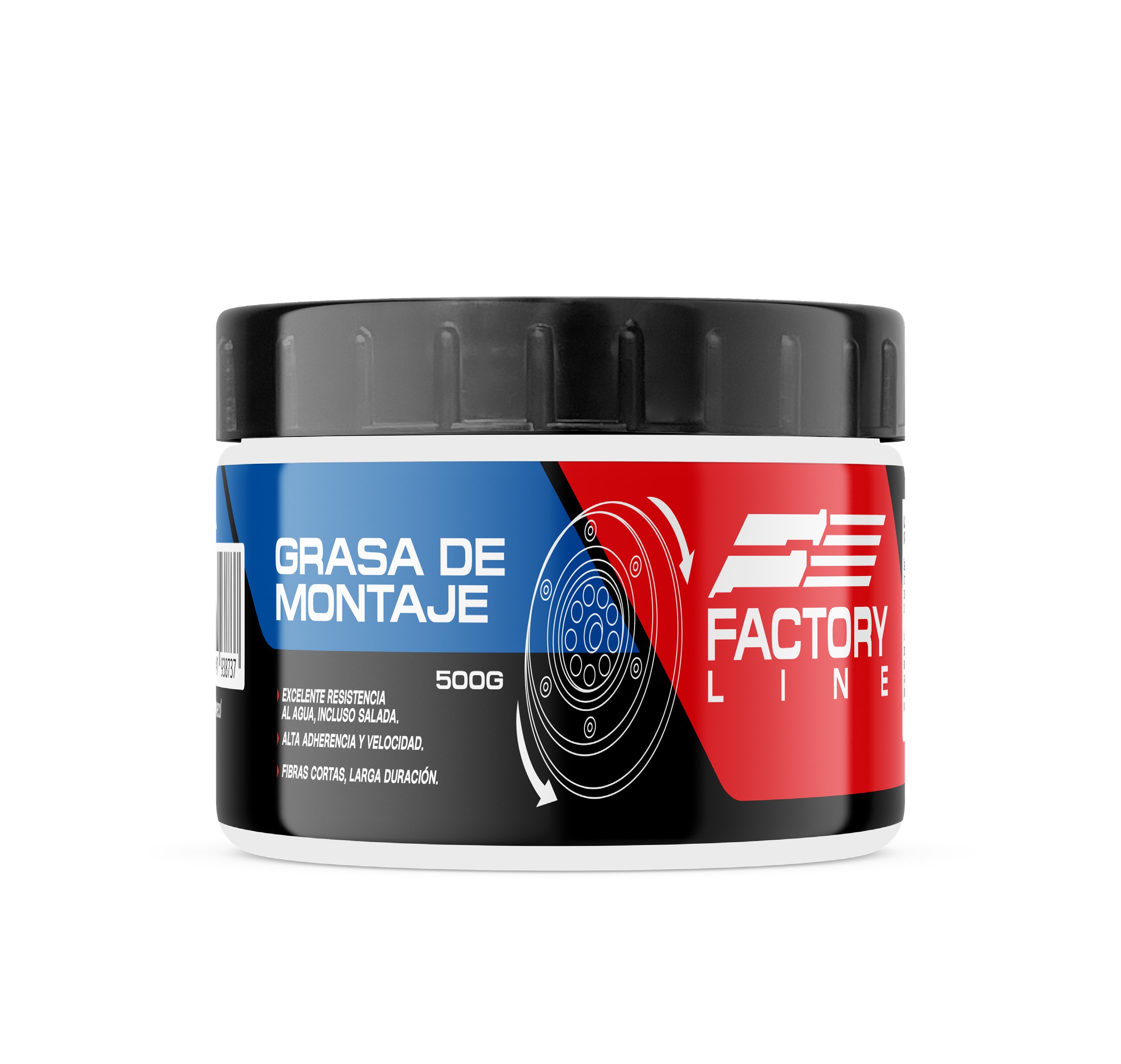Grasa de Montaje Factory Line - 500g | Alta Adherencia | Rodamientos y Ejes