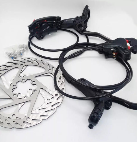 Juego freno disco hidráulico HD-M220/M500 Logan-501480 – Bicycle Garage