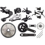 Grupo Shimano Deore M6000, 2x10 Vel. 36/26T,  11/42T