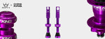 Válvulas Tubeless Chris king MK2 con herramientas, 42 mm, Peatys